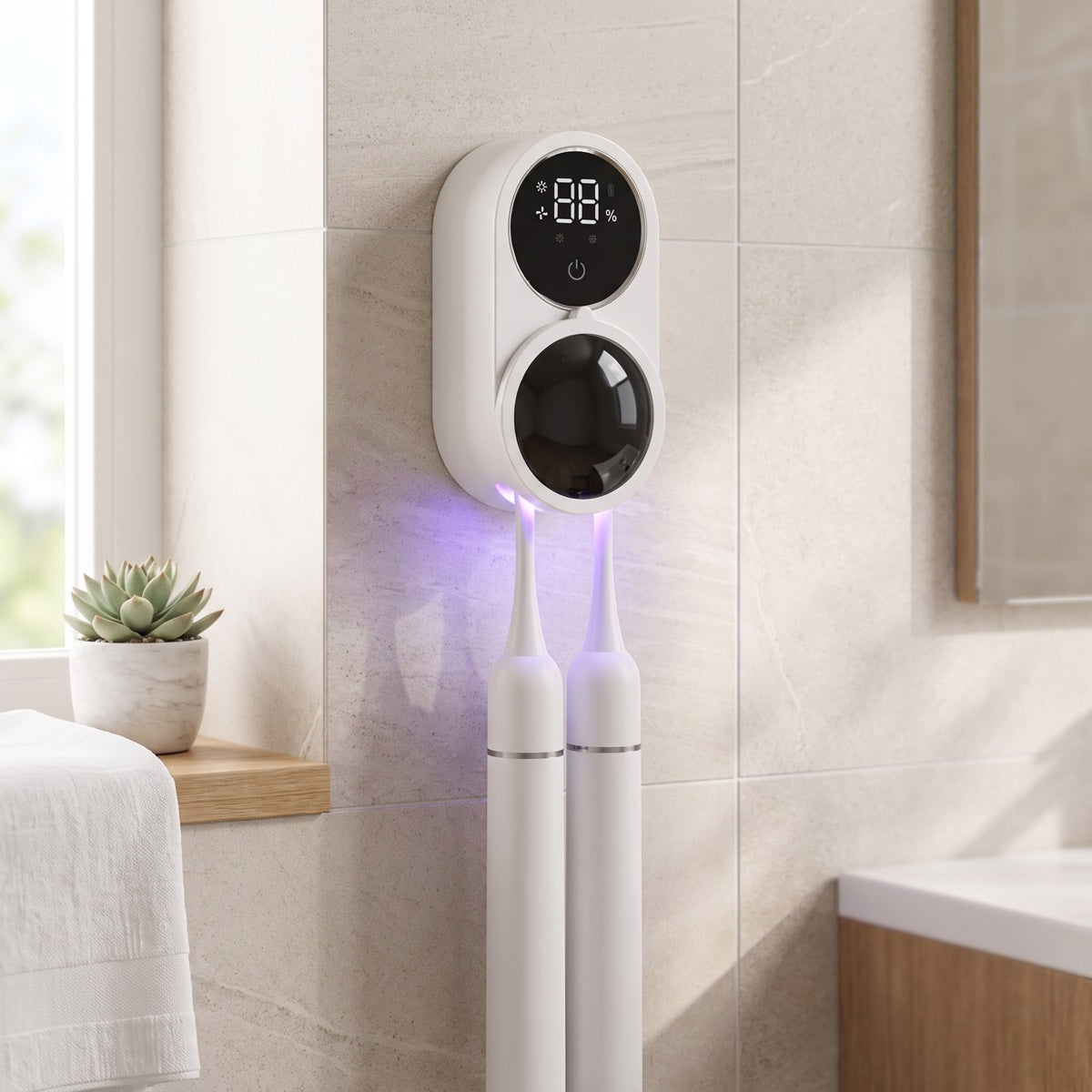 UV Toothbrush Sanitizer - No More Germs