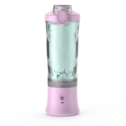 Portable Blender 600ML Electric Juicer Fruit Mixers 4000mAh USB Rechargeable Smoothie Mini Blender Personal Juicer Colorf